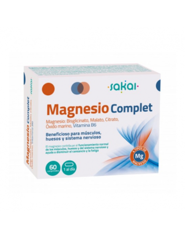 Sakai Magnesio Complet 60 Comprimidos