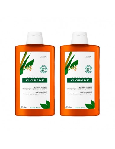 Klorane Champú Galanga 400+400ml