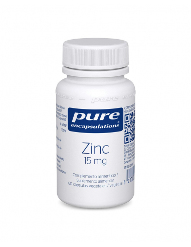 Pure Encapsulation Zinc 15mg 60 Cápsulas