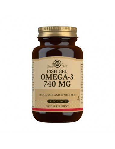 Solgar Fish-Gel Omega-3 50 Softgels