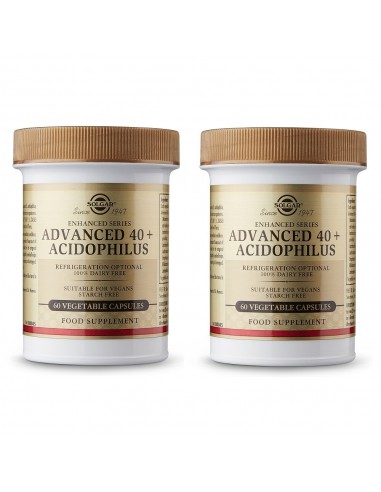 Solgar 40+ Acidophilus Avanzados 2x60...