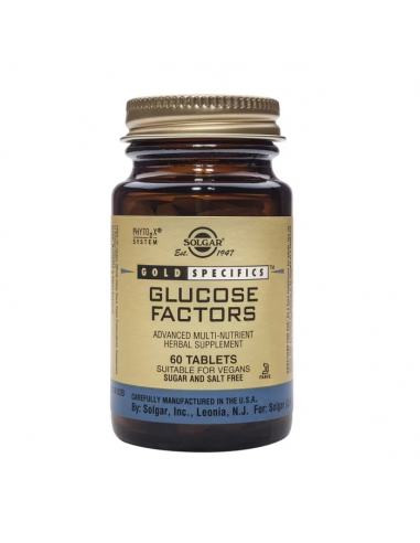 Solgar Gs Glucose Factor 60 Comprimidos