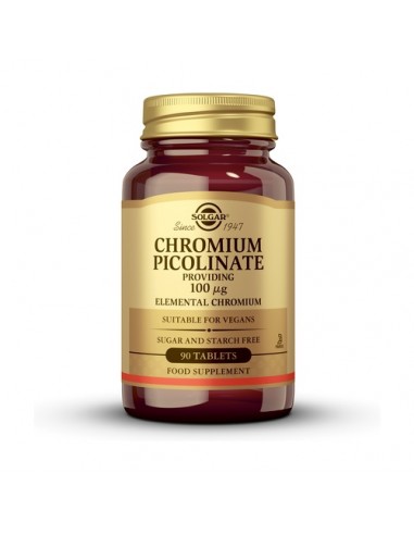 Solgar Picolinato Cromo 100mcg 90...