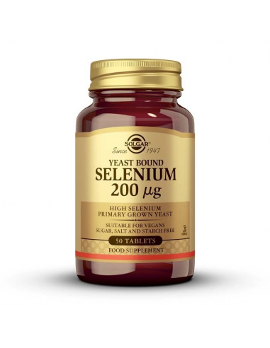 Solgar Selenio con Levadura 200mcg 50...