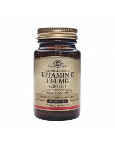 Solgar  Vitamina E 200 Ui 50 Softgels