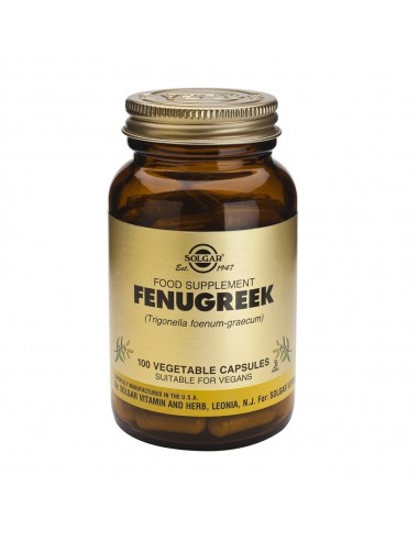 Solgar Fenogreco 100 Cápsulas