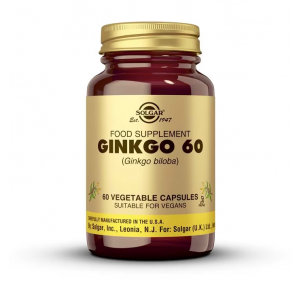 Solgar Ginkgo 60 Cápsulas