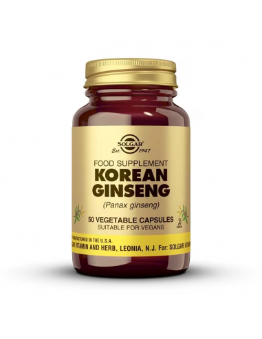 Solgar Ginseng Coreano 50 Cápsulas