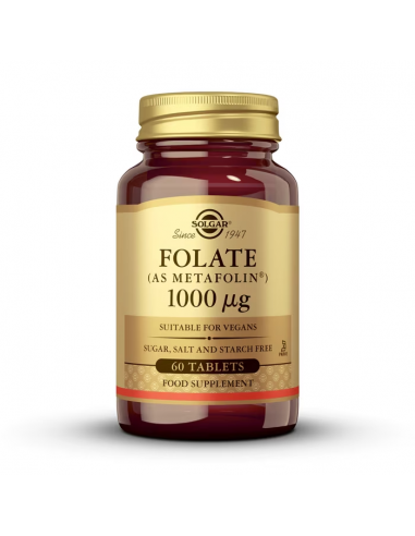 Solgar Folato 1000mcg 60 Comprimidos