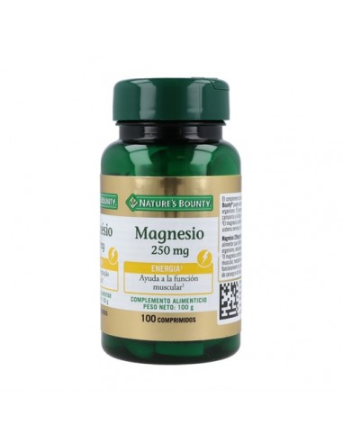 Natures Bounty Magnesio 250mg 100...