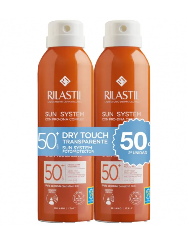 Rilastil Dry Touch Spray Spf50 200+200ml