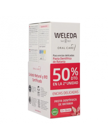 Weleda Pasta Dentifrica Ratania 75+75ml