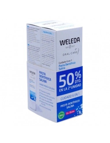 Weleda Pasta Dentifrica salina 75+75ml