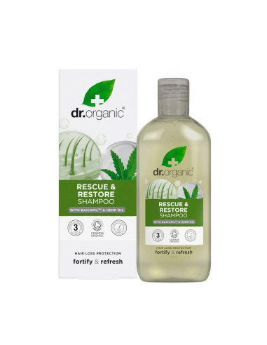 Dr.Organic Champú Rescate Anticaída...