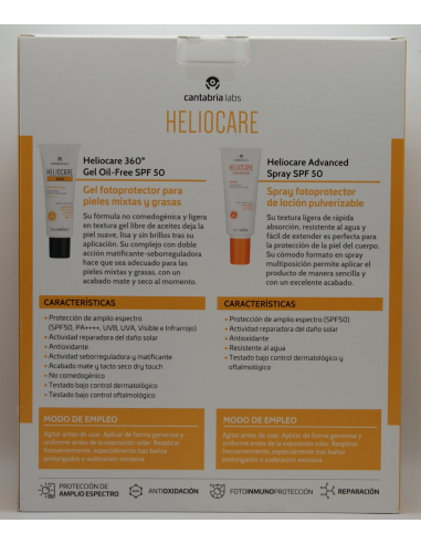 Heliocare 360 Gel Oil Free Spf50 +...