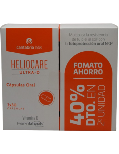 Heliocare Ultra D 2x30 Cápsulas oral