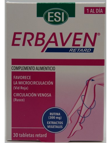 Esi Ervaben Retard 30 Tabletas