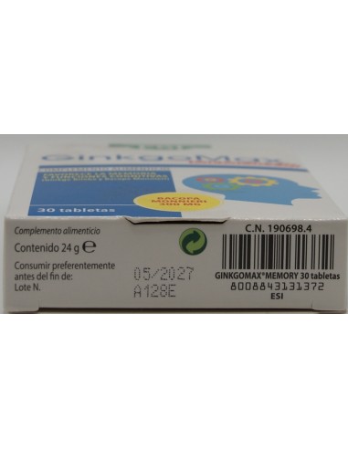 Esi GinkgoMax Memory 30 Tabletas