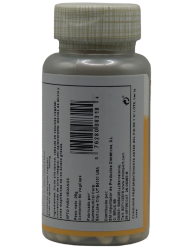 Solaray Acido Alfa Lipoico 250mg 60...