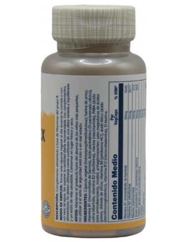 Solaray B Complex 50 50 Cápsulas