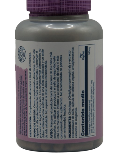 Solaray Black Cohosh 120 Vegcaps