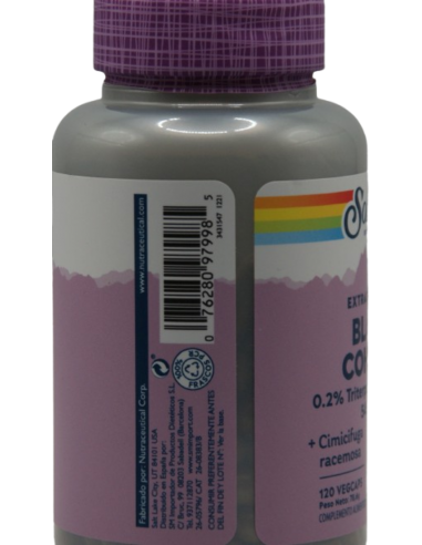 Solaray Black Cohosh 120 Vegcaps