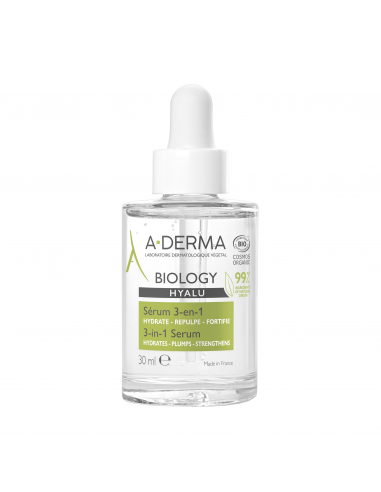 A-Derma Biology Hyalu Serum 3en 1 30ml