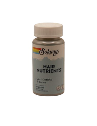 Solaray Hair Nutrients 60 Cápsulas