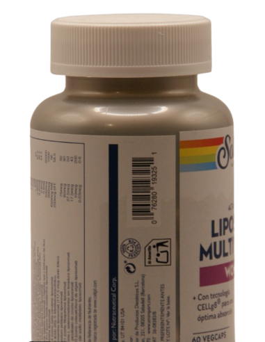 Solaray Liposomal Multivitamin Mujer...