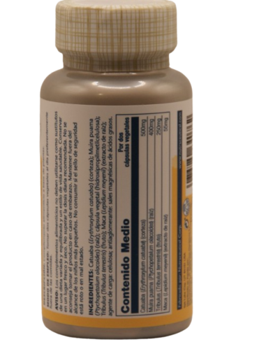 Solaray Sex Up 60 Cápsulas
