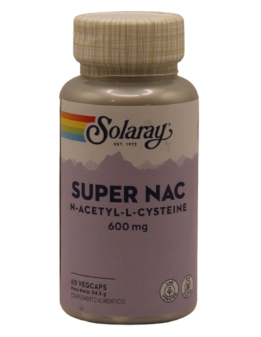 Solaray Nac 600mg 60 Vegicaps
