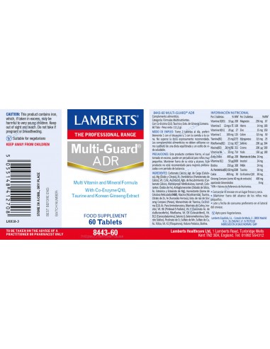 Lamberts Multiguard ADR 60 Tabletas