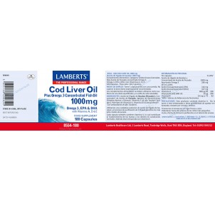 Lamberts Aceite Higado de... 2