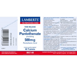 Lamberts Pantotenato de... 2