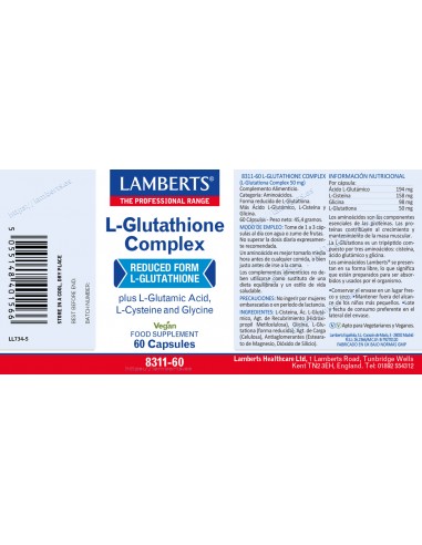 Lamberts L-Glutation Complex 100...