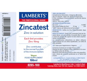 Lamberts Zincatest 100 ml... 2