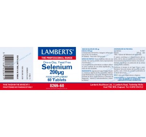 Lamberts Selenio 200ug 60... 2