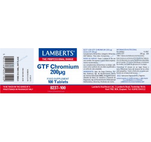 Lamberts Cromo GTF 200 µg... 2