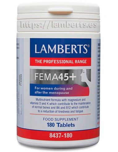 Lamberts FEMA 45+TM  180 Tabletas