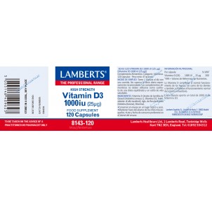 Lamberts Vitamina D3 1000UI... 2
