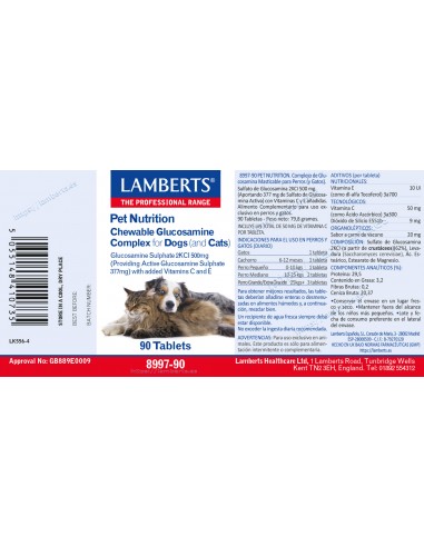 Lamberts Complejo de Glucosamina para...