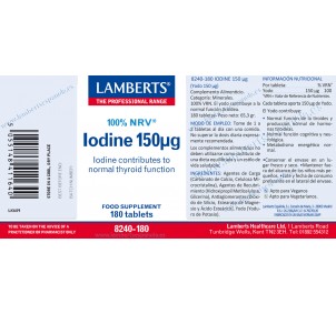 Lamberts Yodo 150 µg (Como... 2