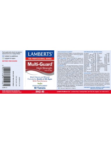 Lamberts Multiguard 90 Cápsulas