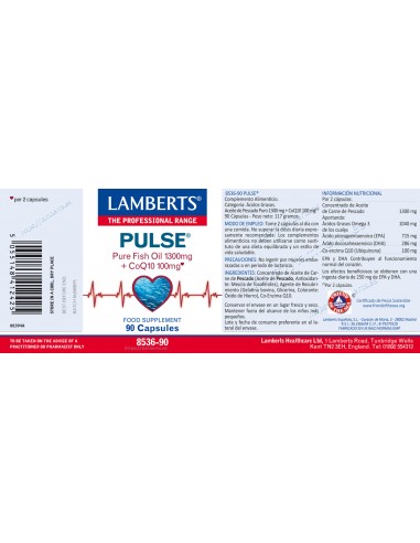Lamberts Pulse 90 Cápsulas