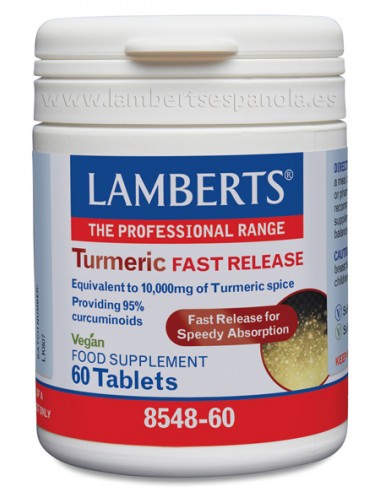 Lamberts Cúrcuma de Liberación Rápida...