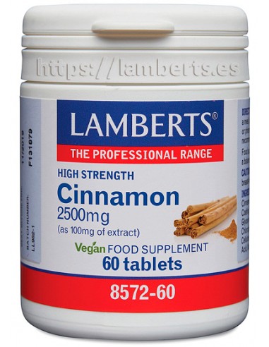 Lamberts Canela 2500mg 60 Comprimidos