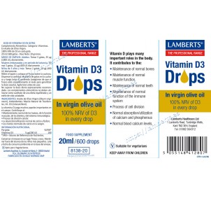 Lamberts Vitamina D3... 2