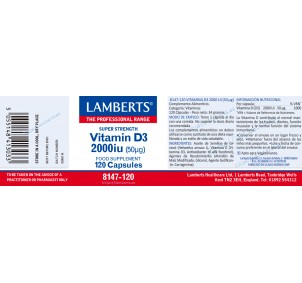 Lamberts Vitamina D3 2000... 2