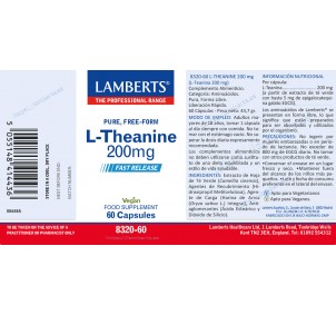 Lamberts L-Teanina 200mg 60... 2