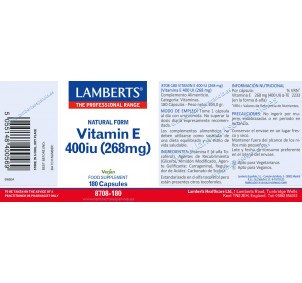 Lamberts Vitamina E 400IU... 2